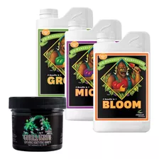 Kit Pro Advanced Nutrients Trio 1 L + Gorillagrow 1onz