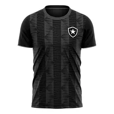 Camisa Botafogo Masculina Stripes Preta Original Envio 24hrs