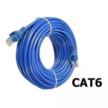 Cabo De Rede Cat6 10 Metros Rj45 Internet Lan Giga 10/1000