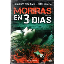 Morirás En 3 Días - Dvd Nuevo Original Cerrado - Mcbmi