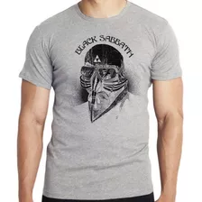 Camiseta Infantil Kids Tony Stark Black Sabbath Homem Ferro 