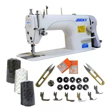 Máquina De Coser Industrial Jocky Jk8700 Y Kit Accesorios 