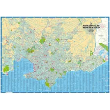 Mapa De Montevideo Urbano Y Rural (2 Caras)