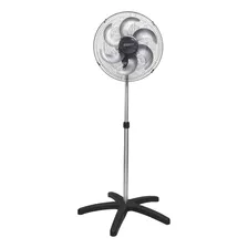 Ventilador Coluna 50cm Industrial 200w Turbão 6 Pás Preto