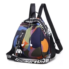 Nueva Mochila Shell Moda Versátil Color Señora Mochila Dos Usuarios Fuera Mochila De Viaje Antirrobo (producto No Incluye Accesorios Colgantes)