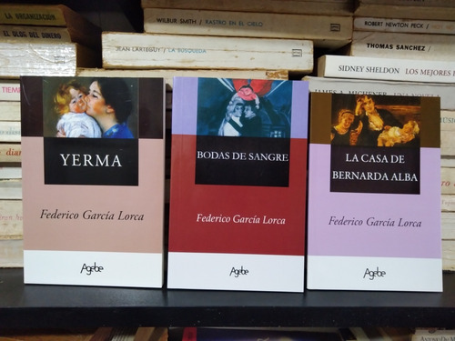 Lote X 3 Garcia Lorca Bernarda Alba + Yerma + Bodas D Sangre