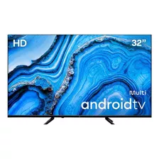 Smart Tv Led 32 Hd Multilaser Android 11 Bluetooth Tl062m