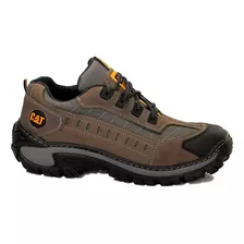 Bota Cat Masculina Tênis Adventure Intruder Catter De Couro