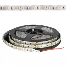 Tira Led 5050 12v 60 Leds X Metro Ip33 Interior Blanco Calido 2700k Calidad Premium Rollo 5 Mts Candil