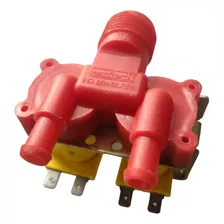 Válvula Solenoide Entrada Agua Enxuta Lavadora 127v Dupla