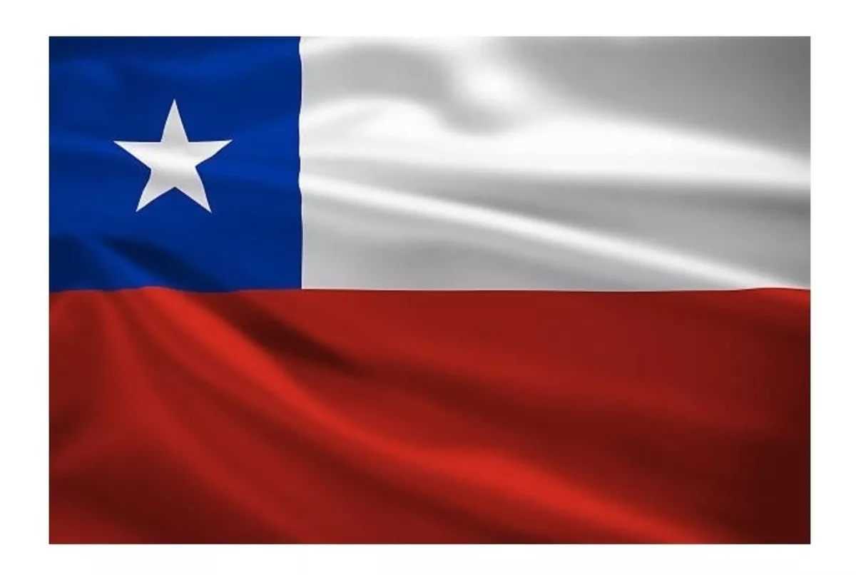 Bandera Chilena 120x180 Cm