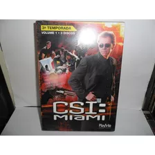 Dvd Csi Miami - Terceira Temporada Vol.1 Lacrado