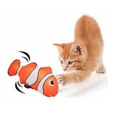 Juguete Pescado ElÃ©ctrico Para Gatos + Usb Recargable Nemo