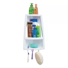 Organizador Esquinero Ducha 25x41x17,5 Cm Blanco Rimax Hogar