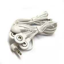 2 Cables Jack 3,5 Para Tens Ems Tipo Pin Broche 4 Salidas