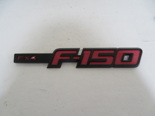 Emblema Salpicadera Izquierda F150 Fx4 2009-2014 Rojo/negro. Foto 2