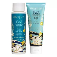 Pacifica Beauty Salty Waves - Champú Texturizante + Acondi.