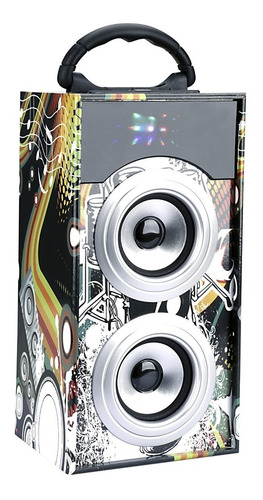 Parlante Portatil Bluetooth Daihatsu D-s22 Usb .clock-time.