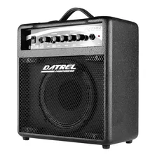 Cubo Amplificado Datrel 8 Pol Para Guitarra 30w C/ Distorção Cor Preto 110v/220v