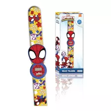 Reloj Spiderman Pulsera Digital Con Personaje 3d