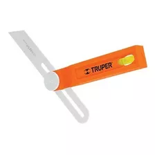 Escuadra Falsa Profesional Truper E 8 Eft-8 Color Naranja Claro