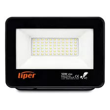 Foco Led Liper 50w Luz Fría Para Interior Y Exterior Atrix®