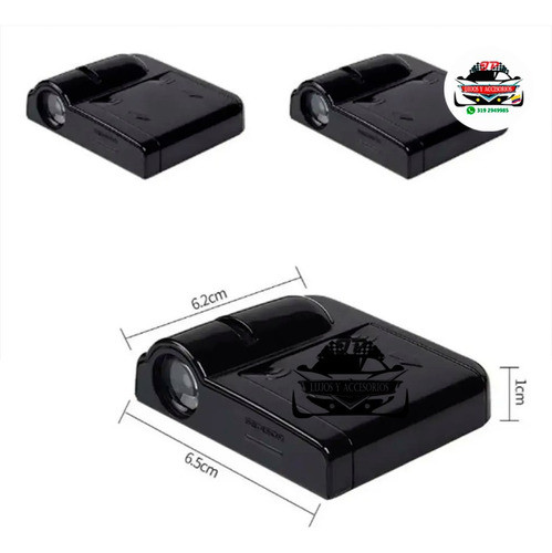 2 Led Proyector Logo Puerta Carro Vehiculo Auto Marcas Foto 7