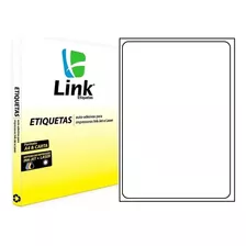 Etiqueta Impressora A4 200,0mm X 288,5mm 100 Folhas Link