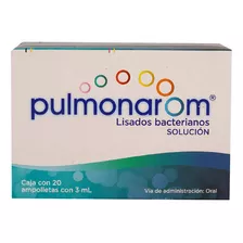 Pulmonar-om 20 Ampolletas Bb 3 Ml