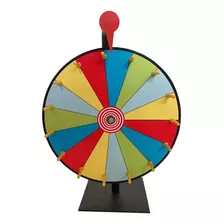 Rueda De Premios Fortune Wheel De 30 Cm Y 5 Colores