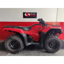 Honda Quadriciclo Trx 420 Fourtrax 4x4 2020 Vermelho