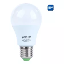 Lâmpada Led 6w 540lm Bivolt 6500k Luz Branca Foxlux 110v/220v