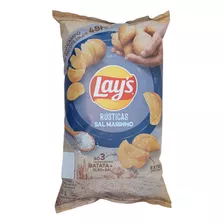 Batata Lay's Rústicas Sal Marinho 68g