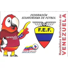  Tarjeta Postal Copa América Venezuela 2007