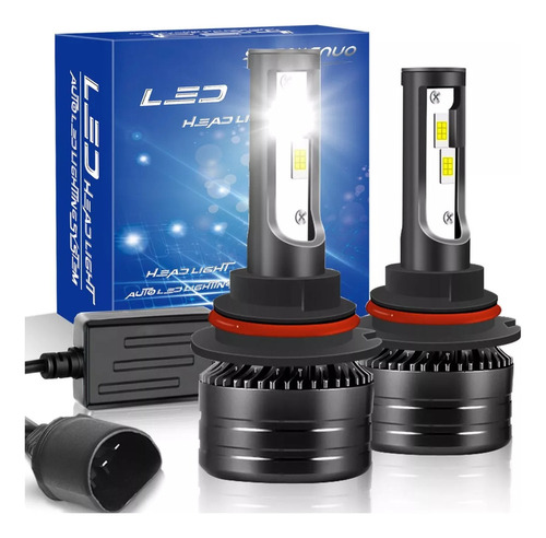 Kit De Haz Alto Y Bajo Para Faros Led H13 6000k  360 8000lm