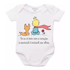 Roupa De Bebê Body Personalizado Pequeno Príncipe R812