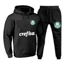 Conjunto Palmeiras 6 Ao Gg Moletom Blusa E Calça Agasalho