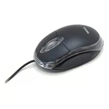 Mouse Optico Pc Notebook Computadora Seisa Dn-x814 Cableado Color Negro