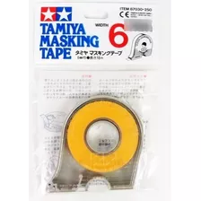 Masking Tape Cinta 6mm Con Aplicador Tamiya 87030