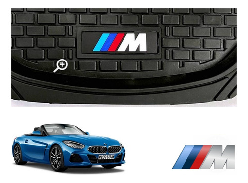 Tapetes 3d Logo Bmw + Cubre Volante Z4 2019 2020 2021 2022 Foto 7