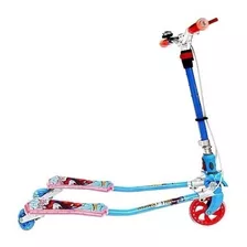 Scooter Flicker Tijera Luces Spiderman Hombre Araña Niños 5+