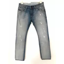 Jean Diesel Hombre Thavar Claro Gastado Made In Italy