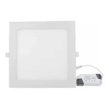 Panel Led De Embutir Cuadrado 22x22cm 18w 220v Neutro Idoler