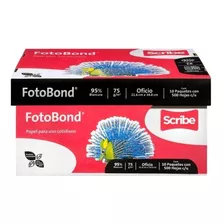 Caja Papel Scribe Foto Bond Carta Con 5000 Hojas