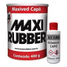 Adesivo Kpo Maxived Capô Branca 400g Catalizador Maxi Rubber