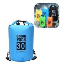 Bolso Seco Flotante De 30 Litros Impermeable Para Exteriores