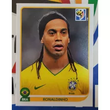 Lámina Ronaldhino Sudáfrica 2010 Panini 