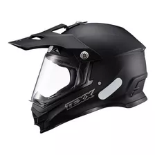 Capacete Texx Cross Carcara Solido Pret 60 Cor Preto Desenho Solid