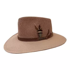 Sombrero Lagomarsino Australiano Rafia Algodon Verano Sol