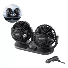 Mini Ventilador Automotivo Doble 12v Vt03